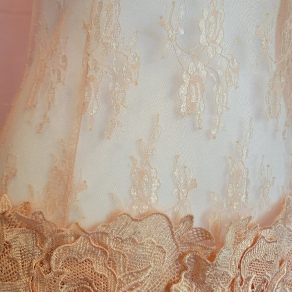 Parvenue Baby Pink Lace Dress - Picture 2 of 7